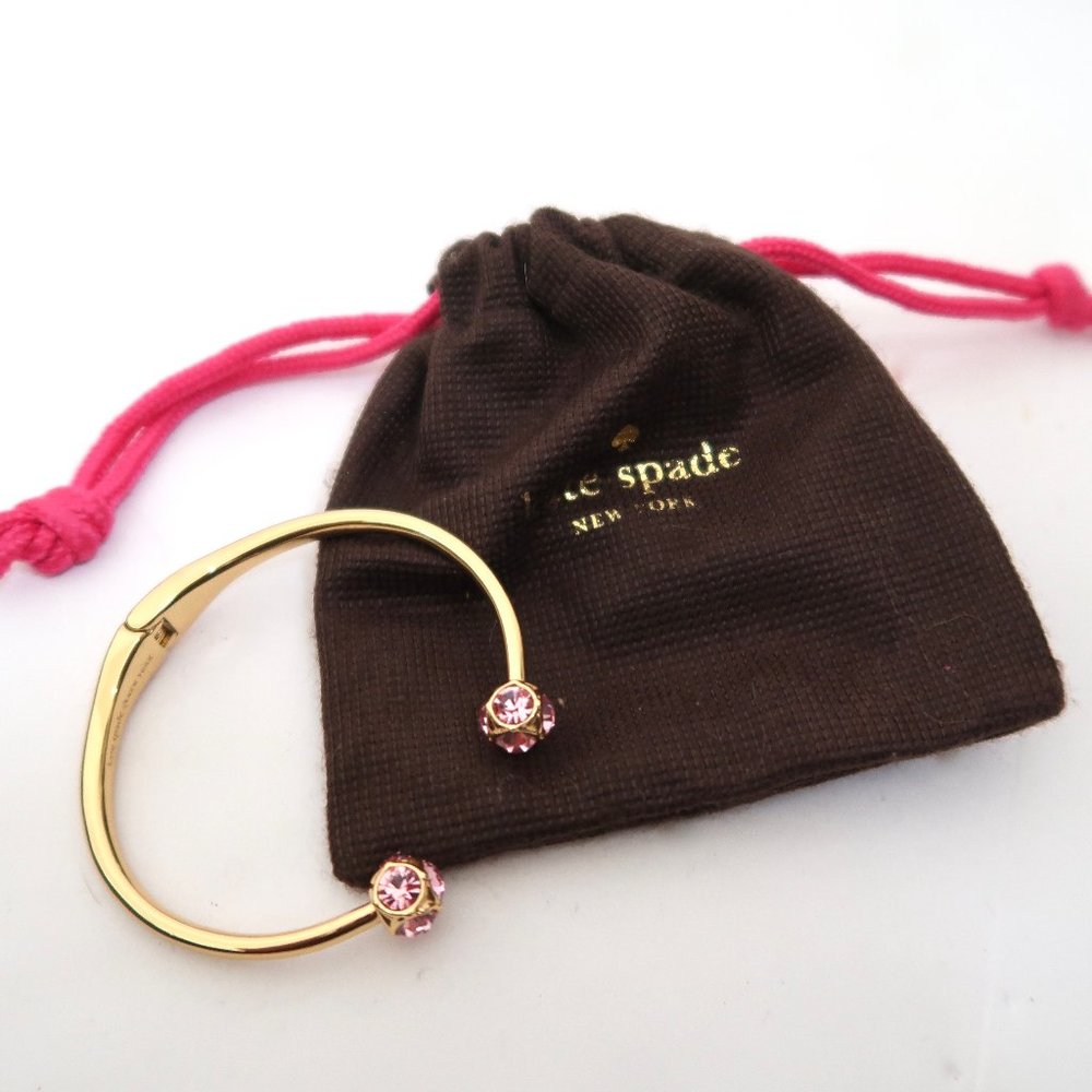 KATE SPADE Time To Shine open hinged cuff bracelet